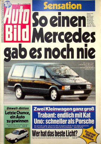 Deckblatt Auto Bild (01/1990)